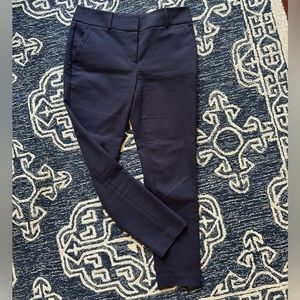 ANN TAYLOR LOFT Navy Blue Trousers Pants Career 4